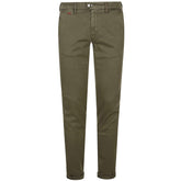 Tramarossa Green Cotton Jeans & Pant -   -  Tramarossa.