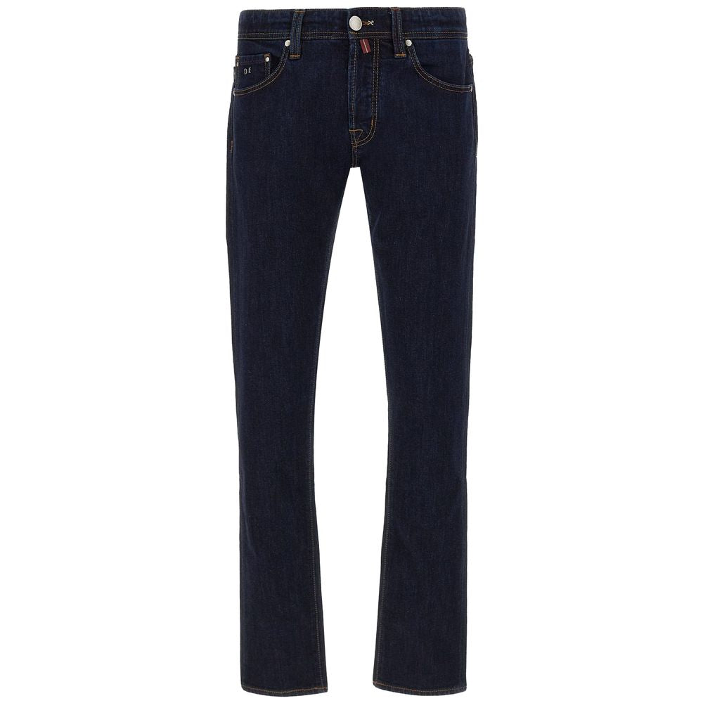 Tramarossa Blue Cotton Jeans & Pant -   -  Tramarossa.
