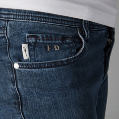 Tramarossa Blue Cotton Jeans & Pant -   -  Tramarossa.