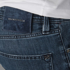Tramarossa Blue Cotton Jeans & Pant -   -  Tramarossa.
