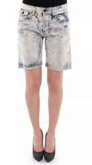 Dolce & Gabbana Blue D&G Cotton Washed Jeans Denim Shorts -   -  Dolce & Gabbana.