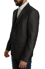 Dolce & Gabbana Gray MARTINI 2 Piece Vest Coat Blazer -   -  Dolce & Gabbana.