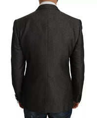 Dolce & Gabbana Gray MARTINI 2 Piece Vest Coat Blazer -   -  Dolce & Gabbana.
