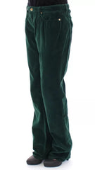 Dolce & Gabbana Green Cotton Corduroys SLIMMY Fit D&G Pants -   -  Dolce & Gabbana.