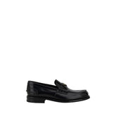 Prada Triangular plaque Loafers -   -  Prada.