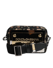 Dolce & Gabbana Multicolor Leopard Jacquard DG Logo Crossbody Bag -   -  Dolce & Gabbana.