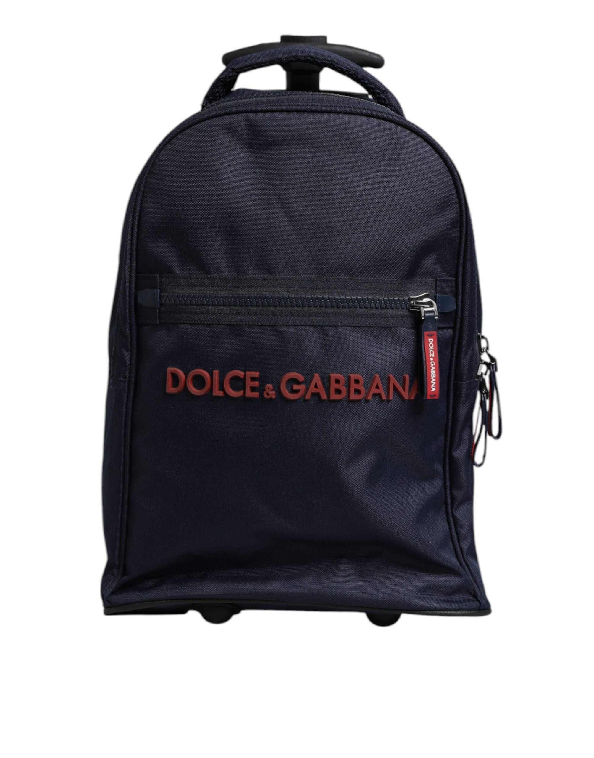 Dolce & Gabbana Blue Red Polyester Kids Back Pack Wheel Suitcase Bag -   -  Dolce & Gabbana.