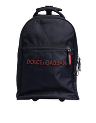 Dolce & Gabbana Blue Red Polyester Kids Back Pack Wheel Suitcase Bag -   -  Dolce & Gabbana.