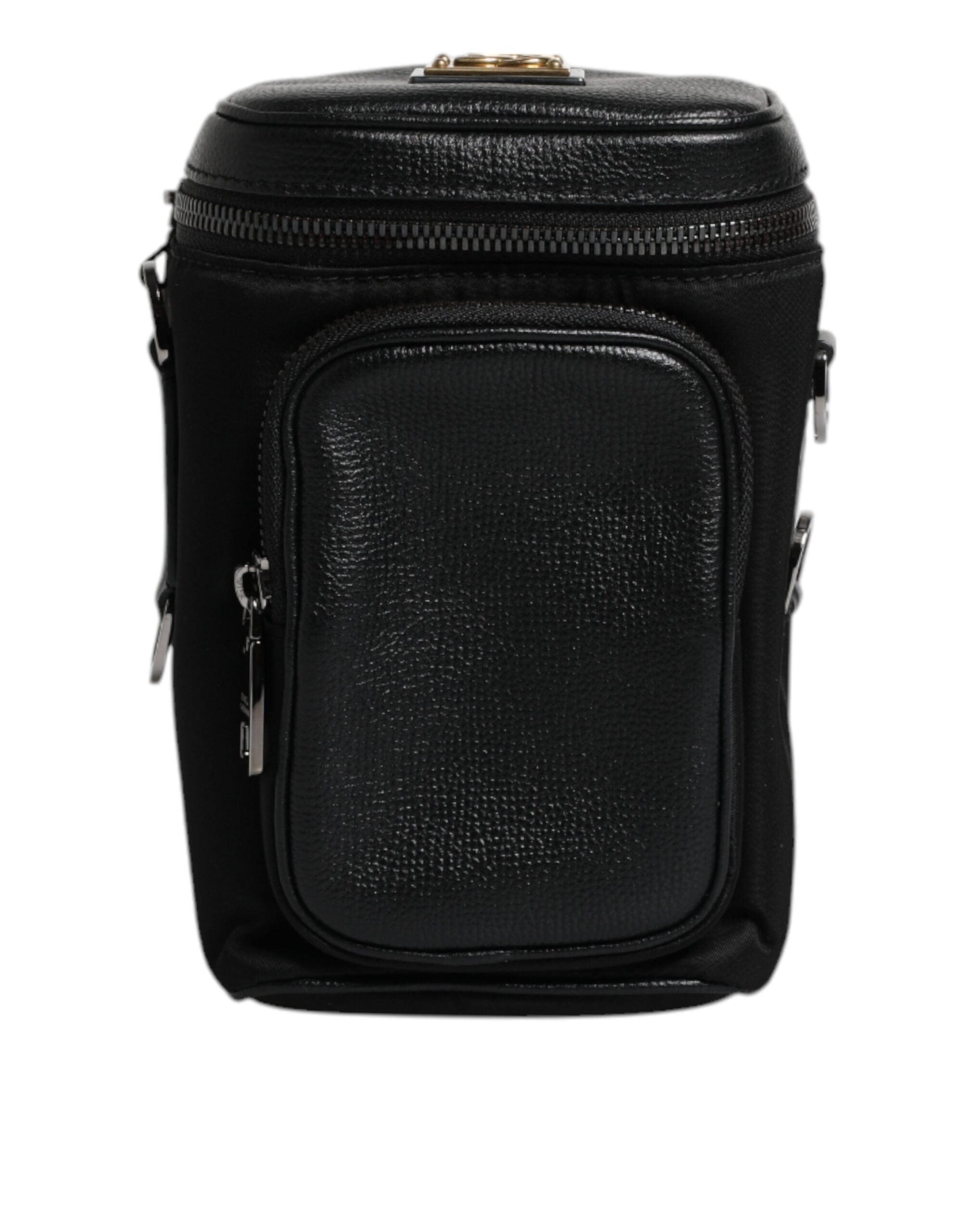 Dolce & Gabbana Black Leather Logo Purse Crossbody Camera Bag -   -  Dolce & Gabbana. Dolce & Gabbana Black Leather Logo Purse Crossbody Camera Bag -   -  Dolce & Gabbana.