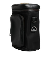 Dolce & Gabbana Black Leather Logo Purse Crossbody Camera Bag -   -  Dolce & Gabbana.