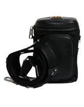 Dolce & Gabbana Black Leather Logo Purse Crossbody Camera Bag -   -  Dolce & Gabbana.