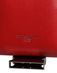 Dolce & Gabbana Red Leather Logo Zip Around Card Holder Wide Strap Wallet (Copy) -   -  Dolce & Gabbana.