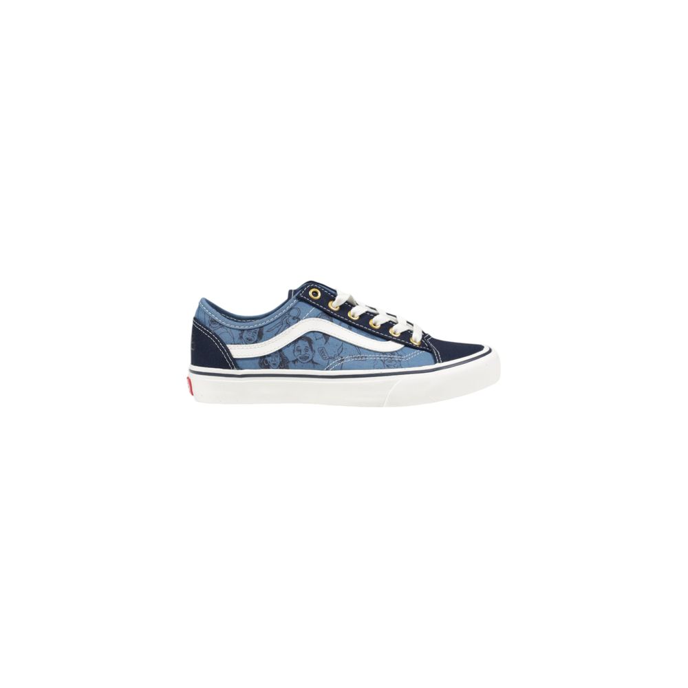 Vans Blue Suede Leather Sneaker -   -  Vans.