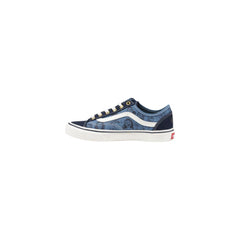 Vans Blue Suede Leather Sneaker -   -  Vans.