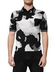 Dolce & Gabbana Multicolor Camouflage Collared Polo T-shirt -   -  Dolce & Gabbana.