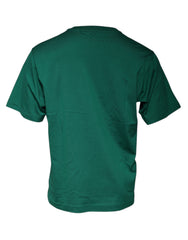 Dolce & Gabbana Green Logo Crew Neck Short Sleeves T-shirt -   -  Dolce & Gabbana.