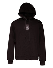 Dolce & Gabbana Brown Cotton Hooded Men Sweatshirt Sweater -   -  Dolce & Gabbana.