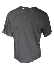 Dolce & Gabbana Gray Logo Crew Neck Short Sleeves T-shirt -   -  Dolce & Gabbana.