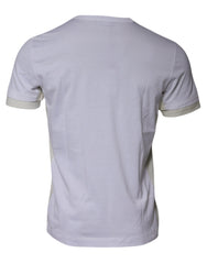 Dolce & Gabbana White Cotton Crew Neck Short Sleeves T-shirt -   -  Dolce & Gabbana.
