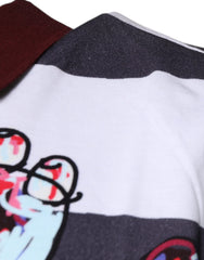 Dolce & Gabbana Multicolor Graphic Collared Polo T-shirt -   -  Dolce & Gabbana.