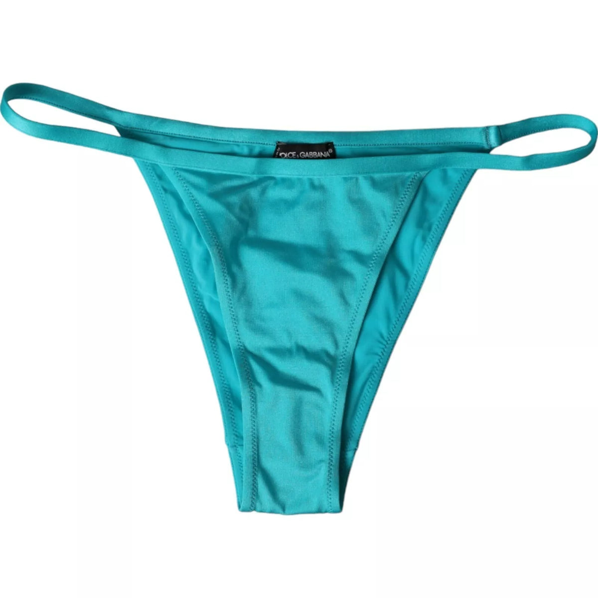 Dolce & Gabbana Blue Green Nylon Beachwear Swimwear Bottom Bikini -   -  Dolce & Gabbana.