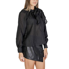 Jacqueline De Yong Black Polyester Blouse -   -  Jacqueline De Yong.