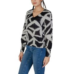 Jacqueline De Yong Black Recycled Polyester Blouse -   -  Jacqueline De Yong.