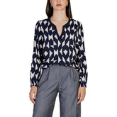Street One Blue Viscose Blouse -   -  Street One.