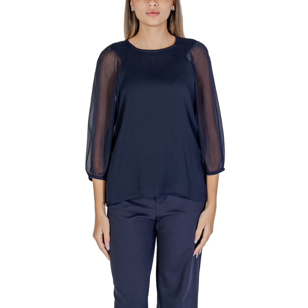 Street One Blue Polyester Blouse -   -  Street One.