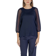 Street One Blue Polyester Blouse -   -  Street One.