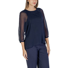 Street One Blue Polyester Blouse -   -  Street One.