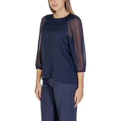 Street One Blue Polyester Blouse -   -  Street One.