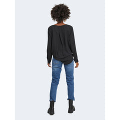 Vila Clothes Black Polyester Shirt -   -  Vila Clothes.