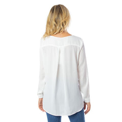 Vila Clothes Cream Polyester Shirt -   -  Vila Clothes.