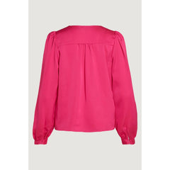 Vila Clothes Pink Polyester Blouse -   -  Vila Clothes.