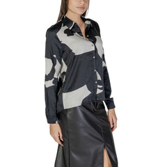 Only Black Recycled Polyester Shirt -   -  Only.