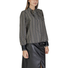 Only Black Recycled Polyester Shirt -   -  Only.