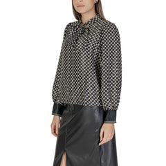 Only Black Recycled Polyester Shirt -   -  Only.