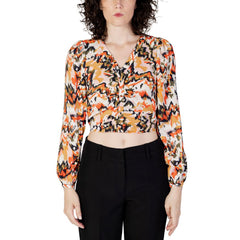 Only Orange Polyester Blouse -   -  Only.