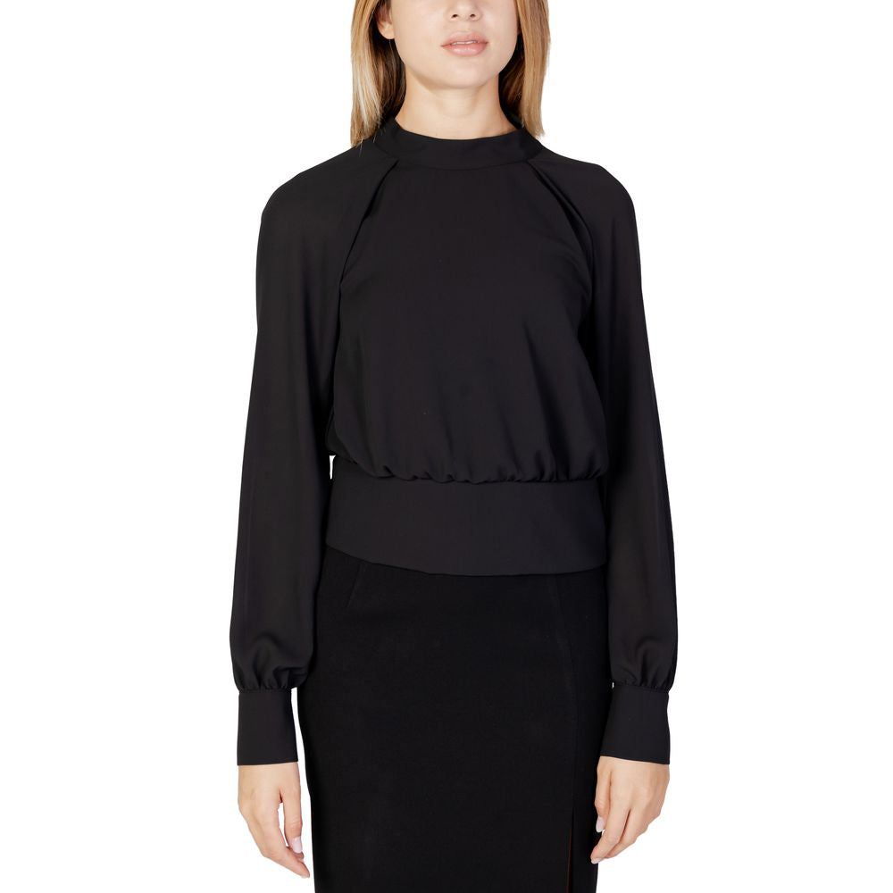 Sandro Ferrone Black Polyester Blouse -   -  Sandro Ferrone.