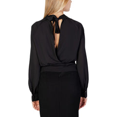 Sandro Ferrone Black Polyester Blouse -   -  Sandro Ferrone.