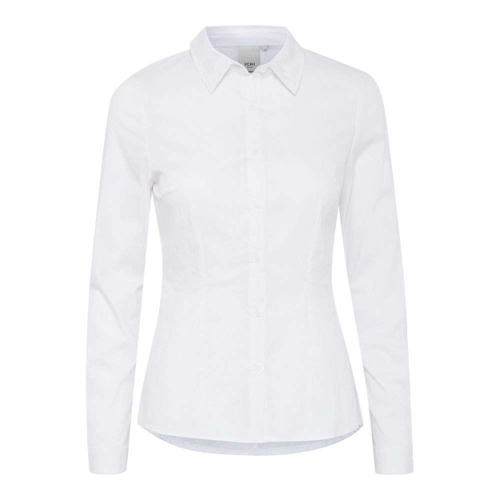 ICHI White Cotton Shirt -   -  ICHI.