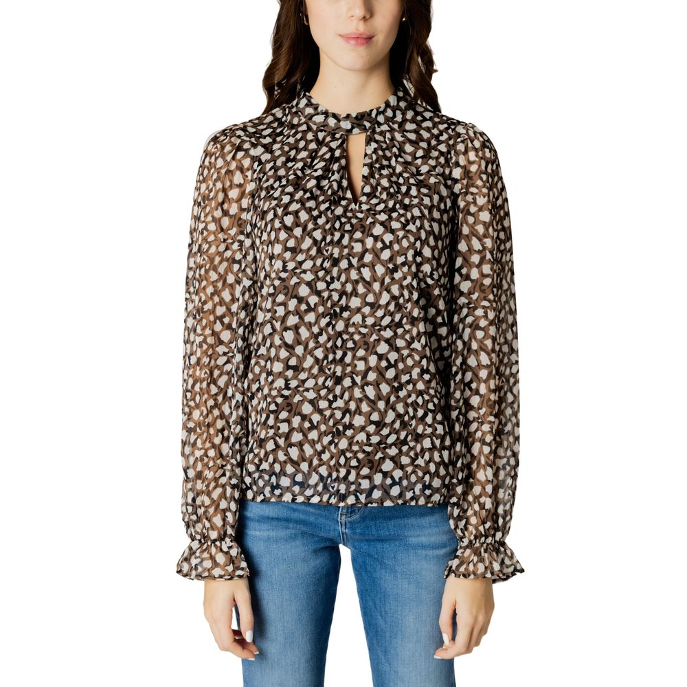 Vila Clothes Black Recycled Polyester Blouse -   -  Vila Clothes.