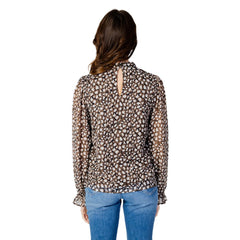 Vila Clothes Black Recycled Polyester Blouse -   -  Vila Clothes.