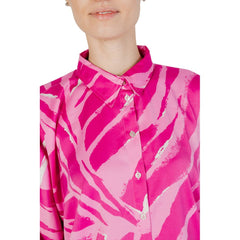 Only Pink Polyester Shirt -   -  Only.