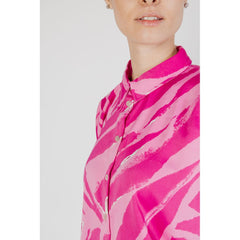 Only Pink Polyester Shirt -   -  Only.