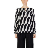 Street One Black Viscose Blouse -   -  Street One.
