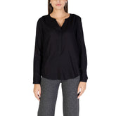 Street One Black Viscose Blouse -   -  Street One.