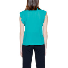 Rinascimento Green Polyester Blouse -   -  Rinascimento.