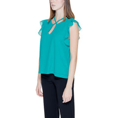 Rinascimento Green Polyester Blouse -   -  Rinascimento.